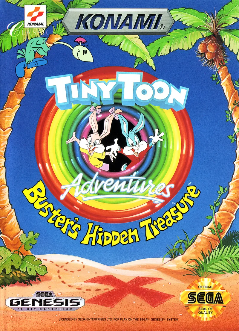 Tiny Toon Adventures: Buster's Hidden Treasure box art