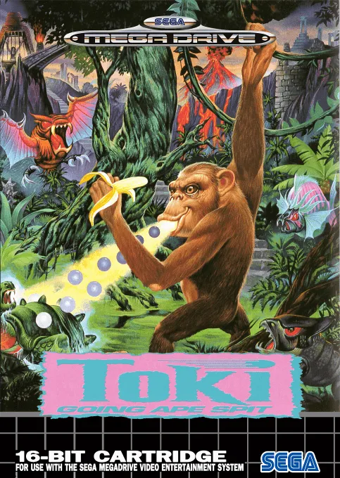 Toki: Going Ape Spit box art
