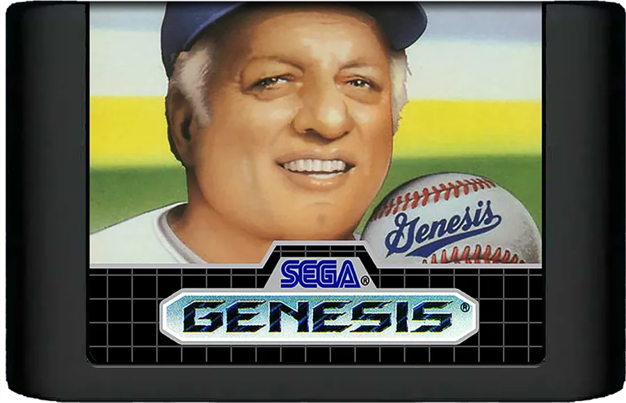 Tommy Lasorda Baseball cart
