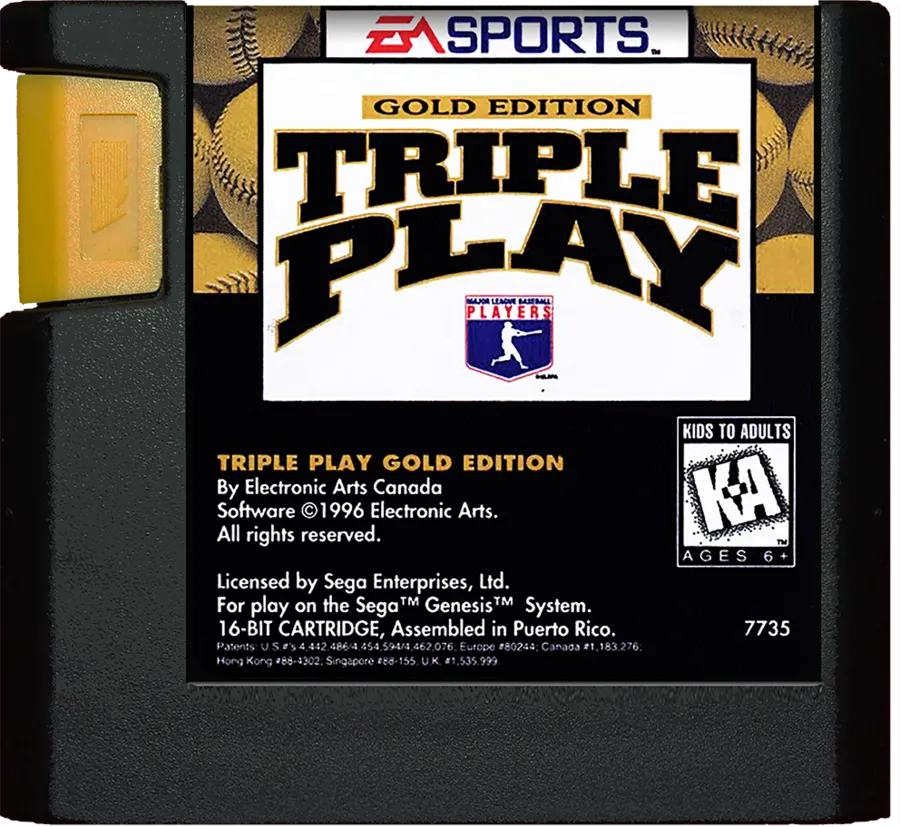 Triple Play: Gold Edition cart