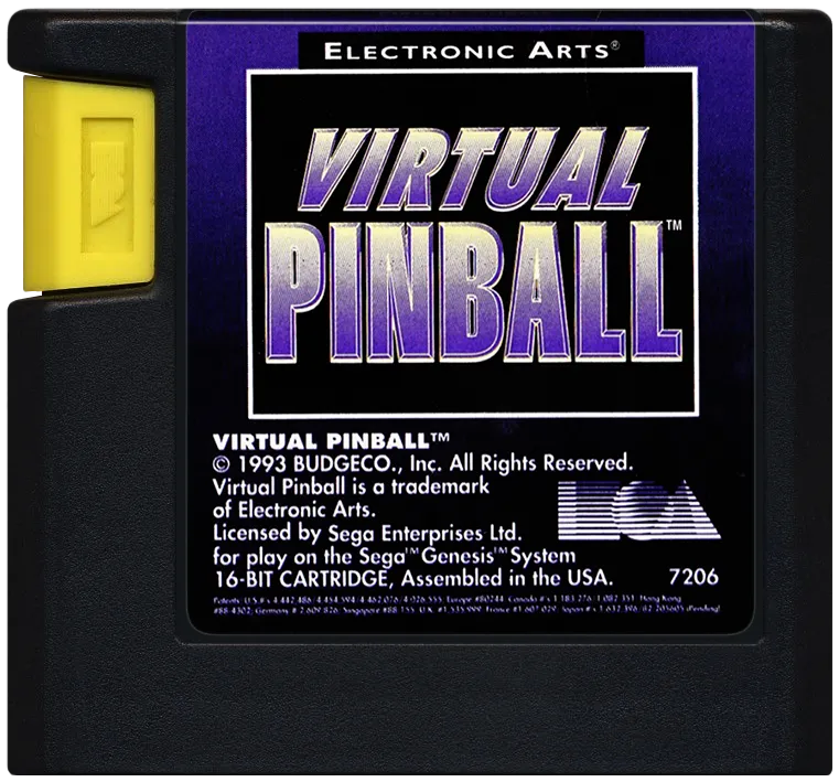 Virtual Pinball cart