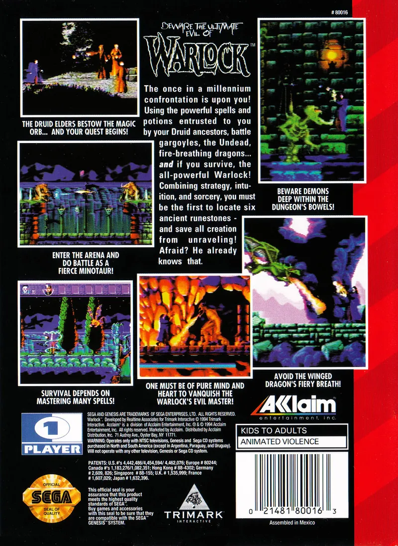 Warlock box back