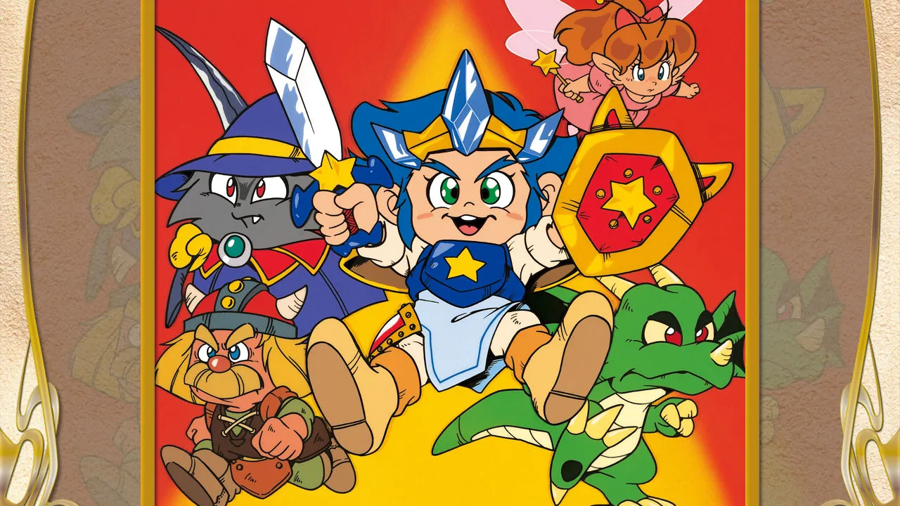Backdrop artwork for Wonder Boy in Monster World