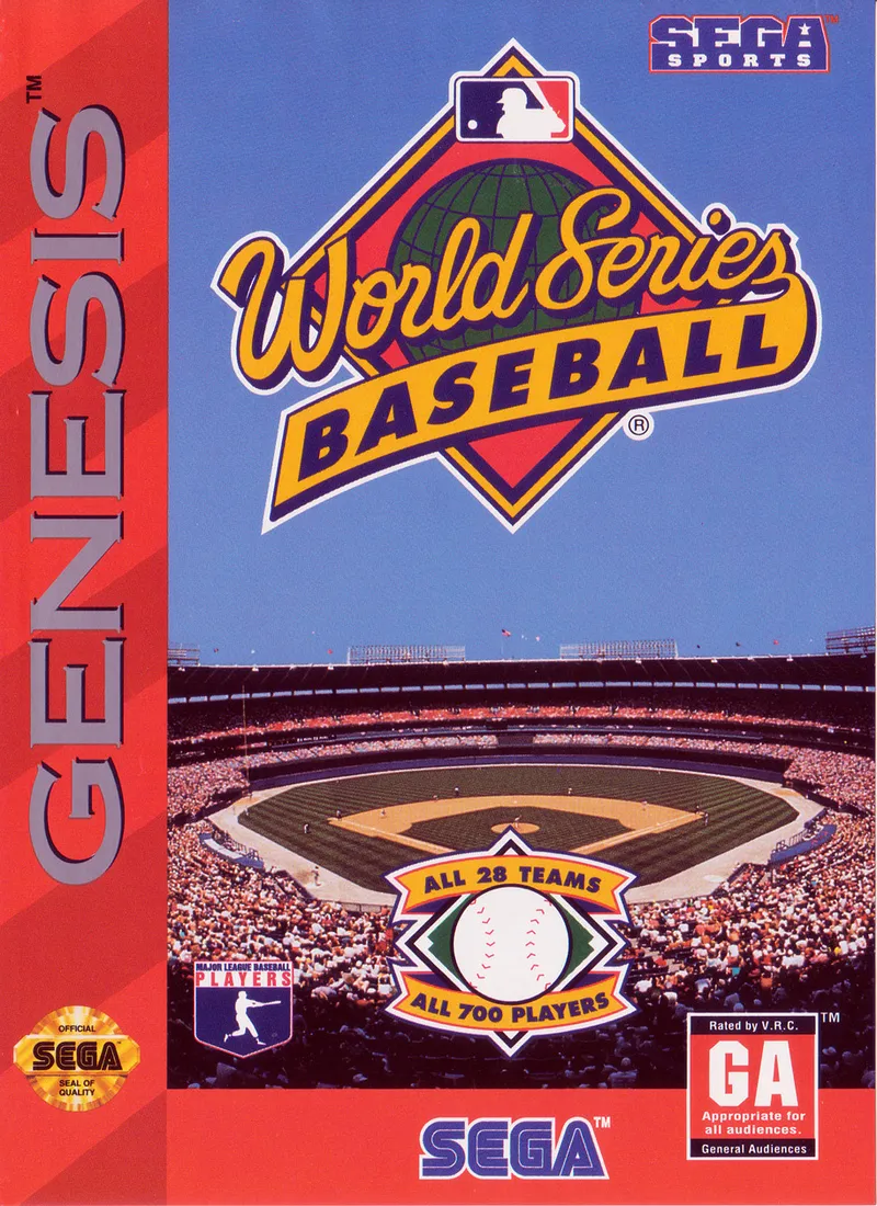 World Series Baseball box art