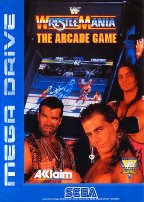 WWF WrestleMania: The Arcade Game box art
