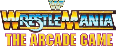 WWF WrestleMania: The Arcade Game logo