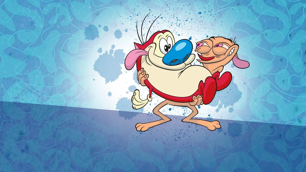 Backdrop artwork for The Ren & Stimpy Show Presents: Stimpy's Invention