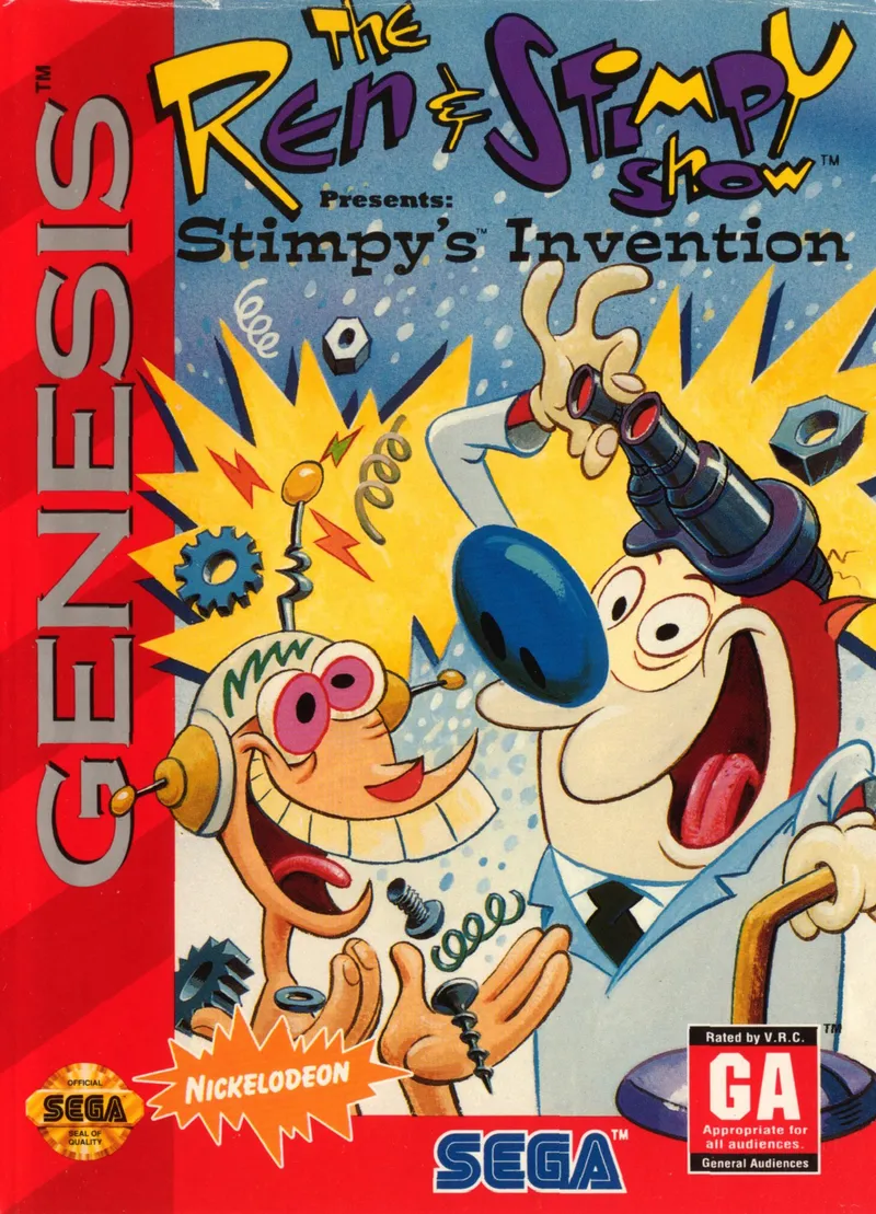 The Ren & Stimpy Show Presents: Stimpy's Invention box art