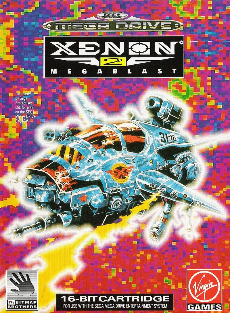 Xenon 2: Megablast box art