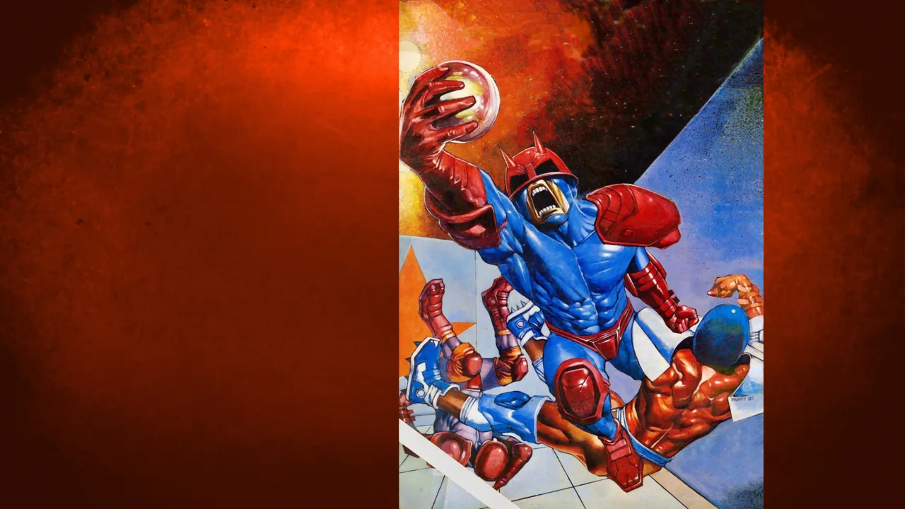 Backdrop artwork for Speedball 2: Brutal Deluxe