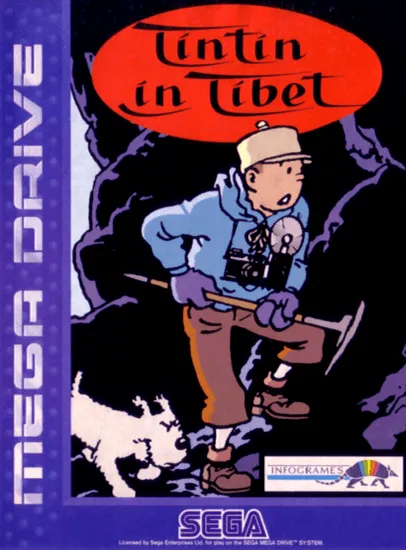 Tintin in Tibet box art