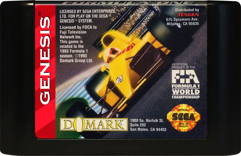 Formula One cart