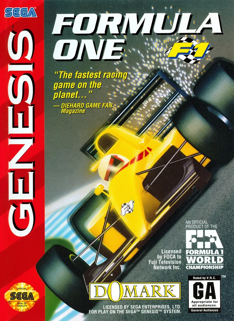 Formula One box art