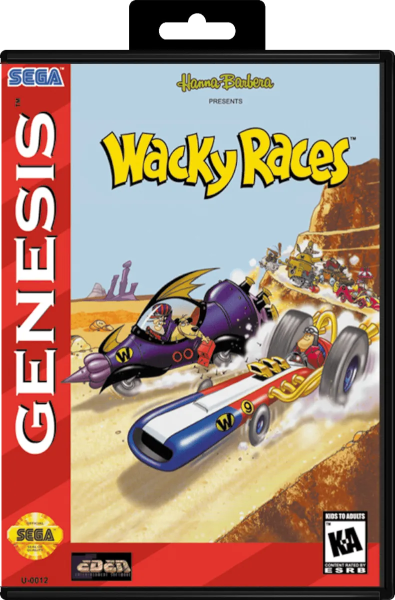 Wacky Races box art