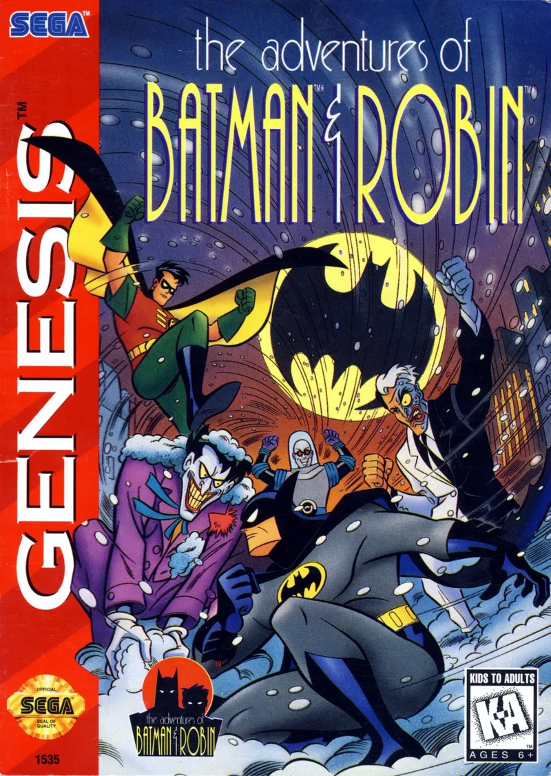 The Adventures of Batman & Robin box art