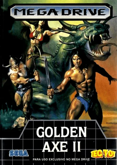 Golden Axe II box art