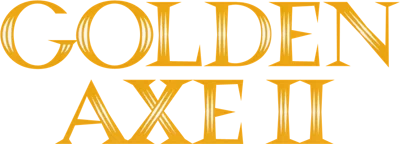 Golden Axe II logo