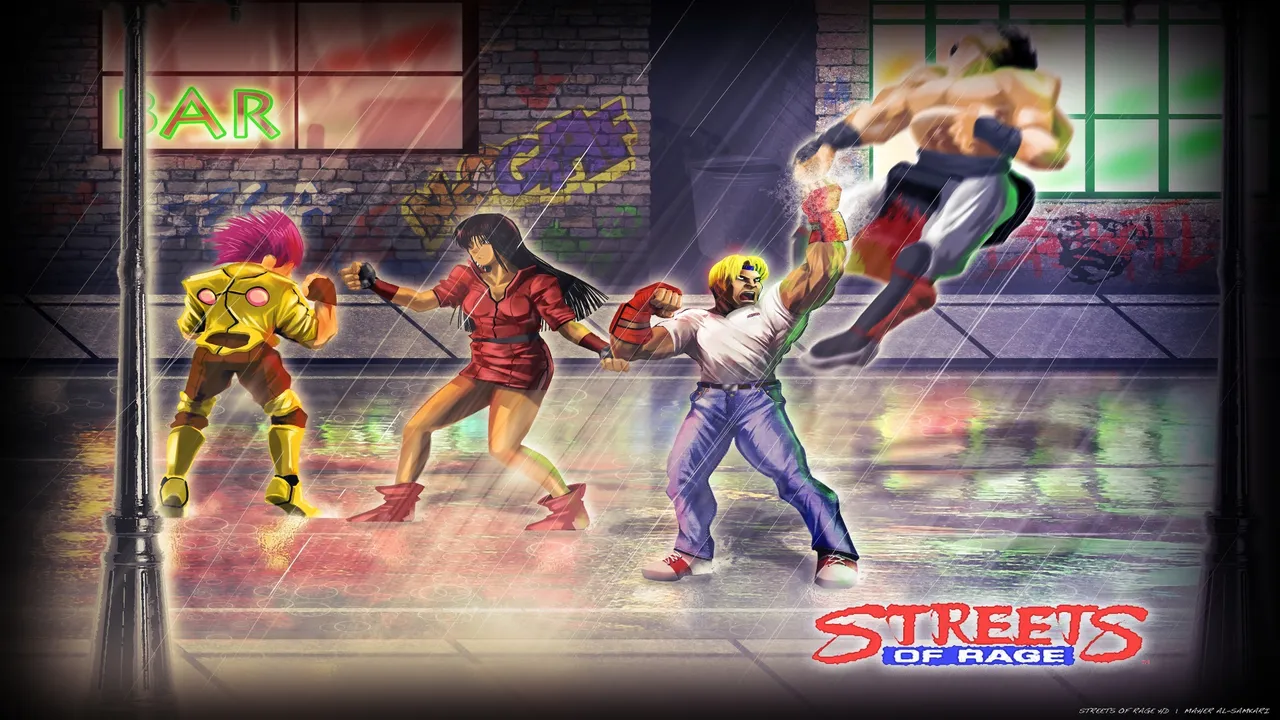 Backdrop artwork for Streets of Rage