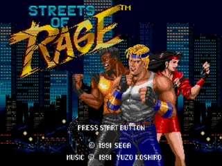 Streets of Rage screenshot