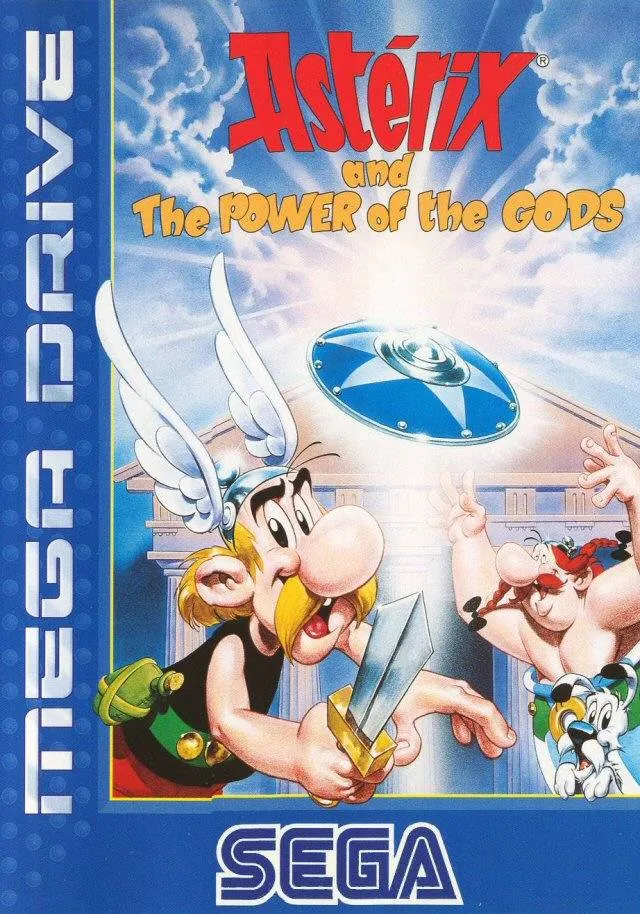 Astérix and the Power of the Gods box art