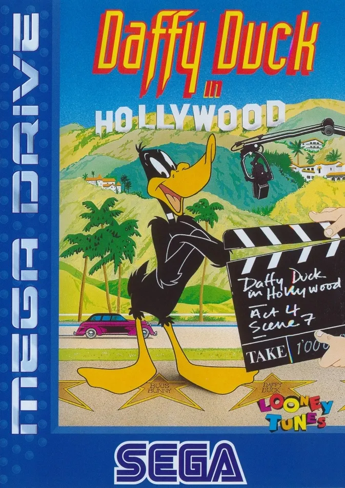 Daffy Duck in Hollywood box art
