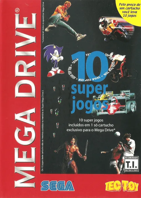 Backdrop artwork for 10 Super Jogos