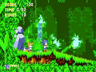 Sonic & Knuckles + Sonic 3 (Europe) (Lock-On) screenshot