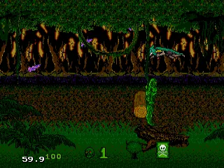 Backdrop artwork for Swamp Thing