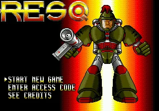 Resq title screen