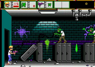 Zombie High title screen