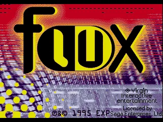 Flux title screen