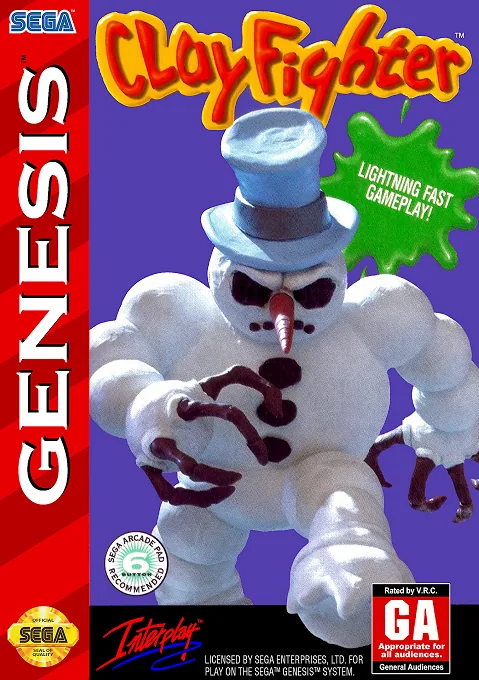 Backdrop artwork for ClayFighter