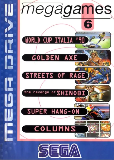 Backdrop artwork for Mega Games 6