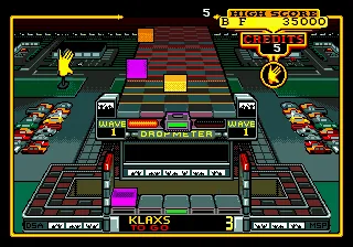 Klax (USA, Europe) (Tengen) screenshot