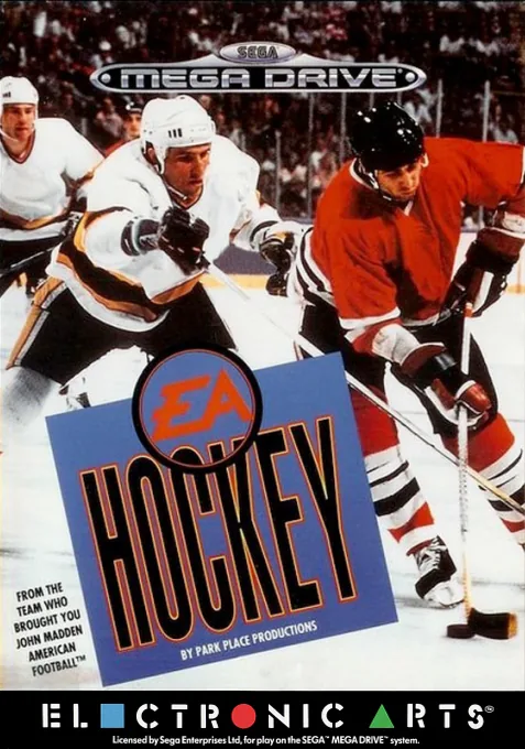 Backdrop artwork for EA Hockey