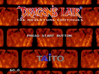 Dragon's Lair title screen