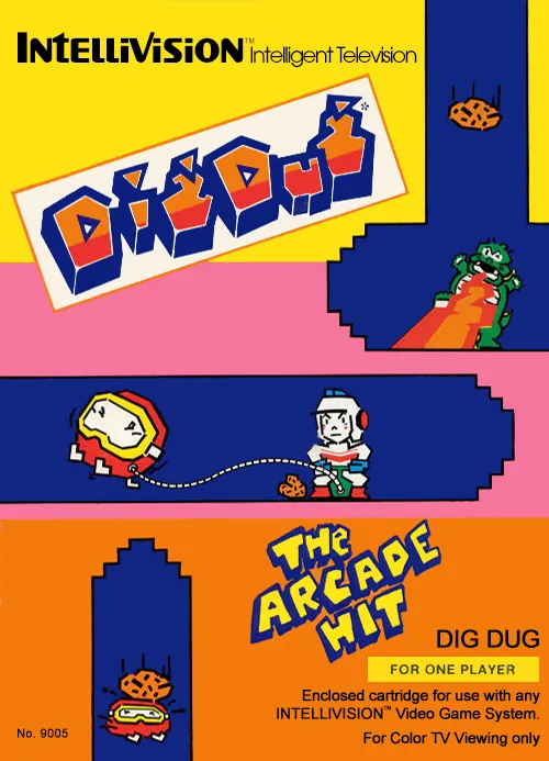 Dig Dug box art
