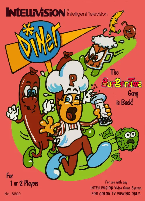 Diner box art