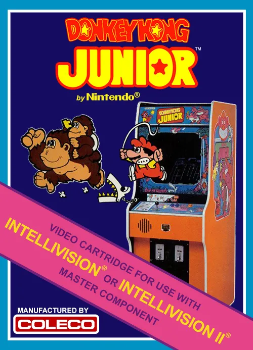 Donkey Kong Junior box art