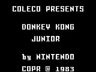 Donkey Kong Junior screenshot
