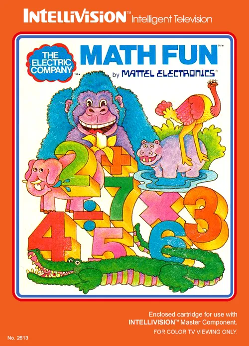 The Electric Company Math Fun box art