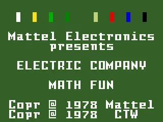 The Electric Company Math Fun screenshot