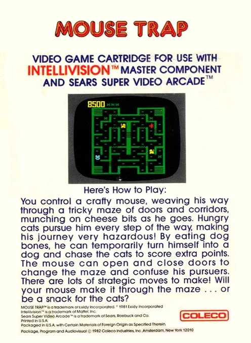 Mouse Trap box back