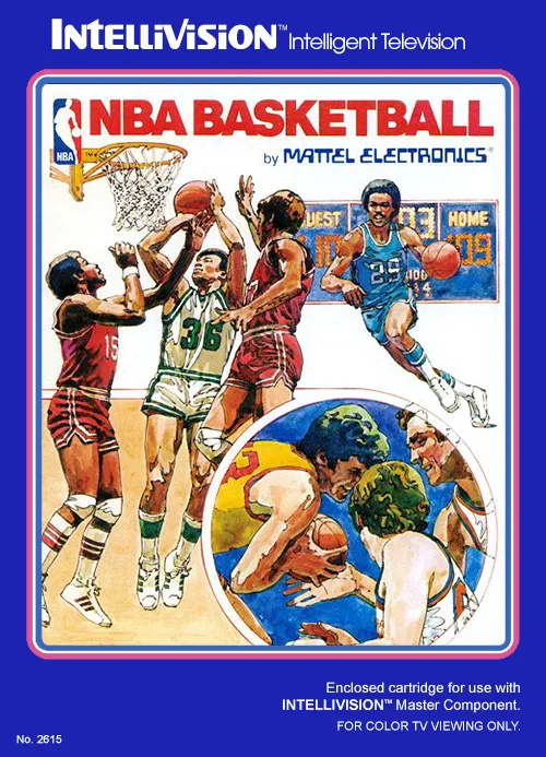 NBA Basketball box art