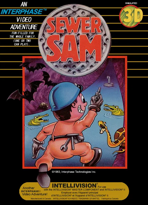 Sewer Sam box art
