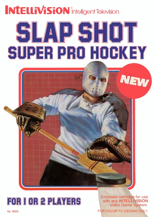 Slap Shot: Super Pro Hockey box art