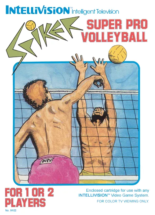 Spiker! Super Pro Volleyball box art