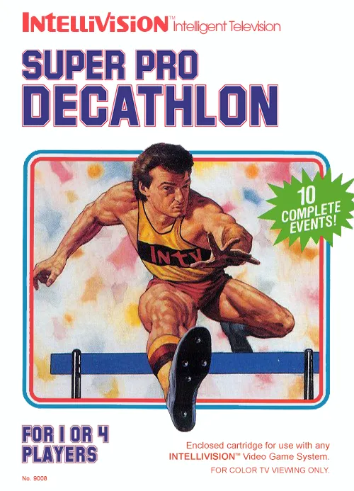 Super Pro Decathlon box art