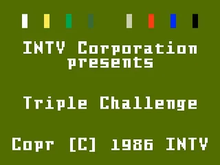 Triple Challenge screenshot