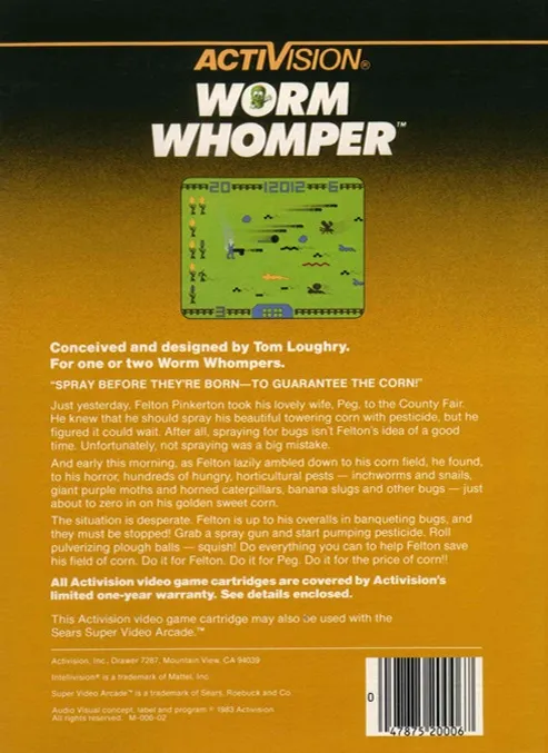 Worm Whomper box back